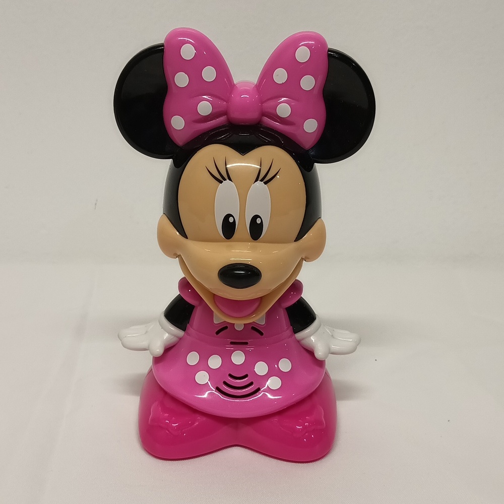 MINNIE MOUSE LIGHT-UP - Disney junior Talking Flashlights - HAP-P-KID EUC.